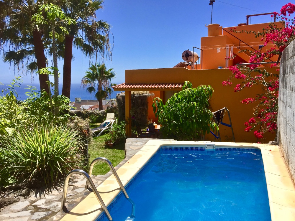 Casa Cardon holiday house with pool in Tazacorte